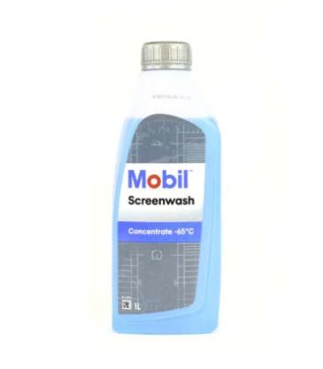 Lichid de parbriz concentrat pentru iarnă MOBIL Screenwash, rezistență la îngheț până la -65°C, 1 litru